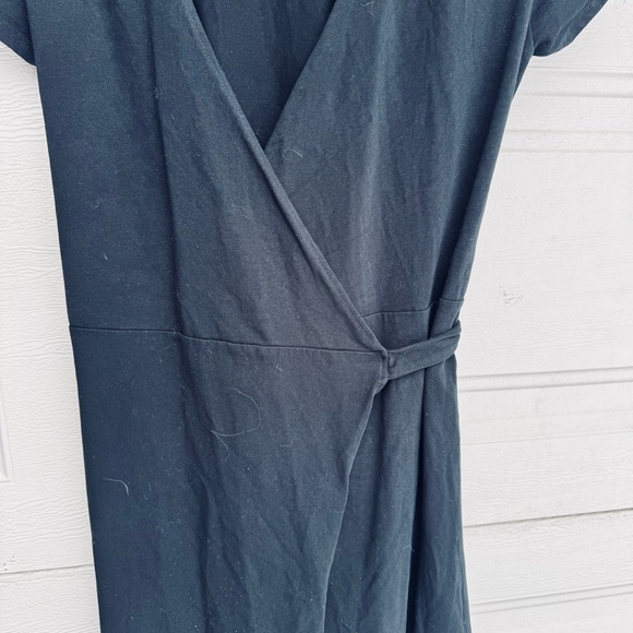 Pact Organic Wrap Dress - Picture 4 of 7